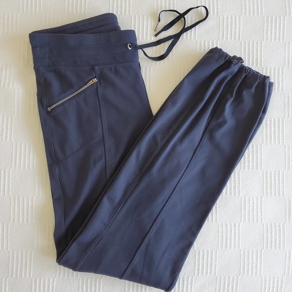 ATHLETA | Metro Slouch Pant | Navy Blue | M